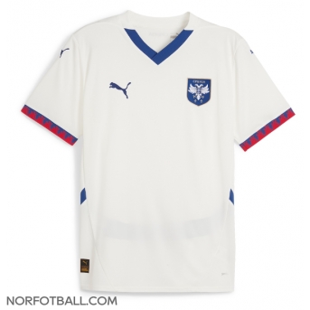 Billige Fotballdrakt Serbia Replika Bortedrakt EM 2024 Kortermet